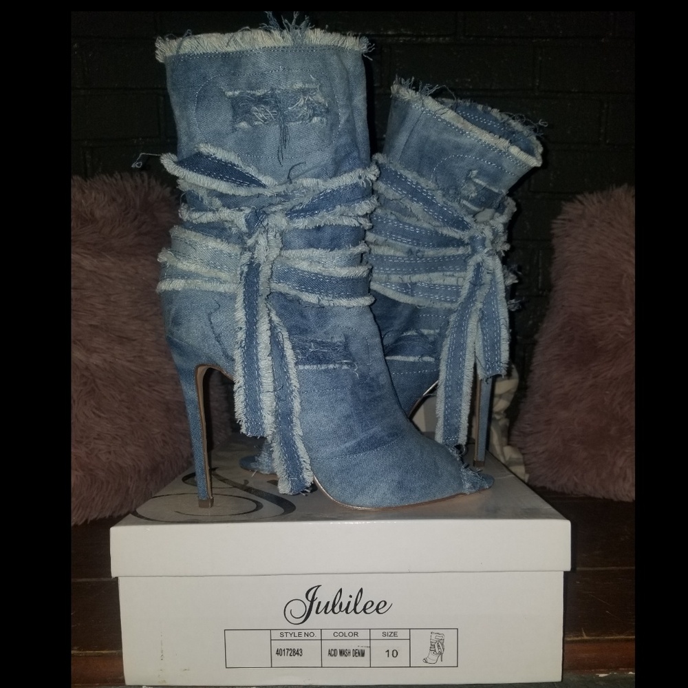Jubilee denim heel